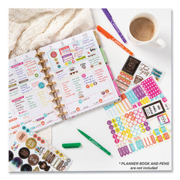 Avery® Planner Sticker Variety Pack For Moms, Budget, Family, Fitness, Holiday, Work, Assorted Colors, 1,820-pack freeshipping - TVN Wholesale